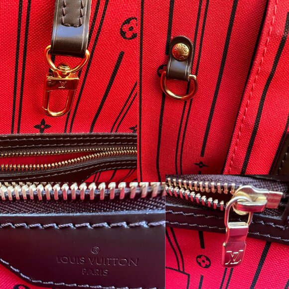 Authentic Louis Vuitton Neverfull GM Damier Ebene Tote - Proof of Purchase Incl. - Picture 9 of 11